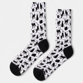 Chaussette Chats noirs (Gauche)