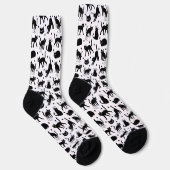Chaussette Chats noirs (Droite)