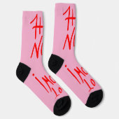 CHAUSSETTE CHAUD MAINTENANT ROSE (Droite)