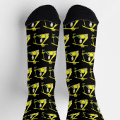 Chaussette Chauffeur de Taxi Stickman (Haut)