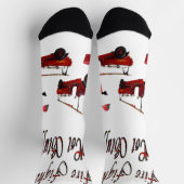 Chaussette Chauffeurs pompiers, Chaussettes d'équipage (Haut)