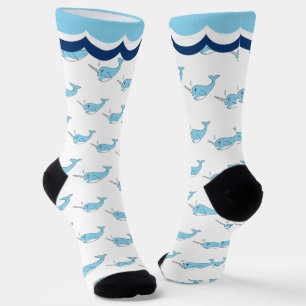 Chaussette Chaussettes à baleine fine Narwhal