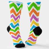 Chaussette chaussettes à chevron de printemps (Angulaire)