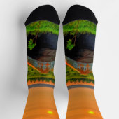 Chaussette chaussettes à col de mine de Bell Island (Haut)