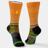 Chaussette chaussettes à col de mine de Bell Island (Angulaire)