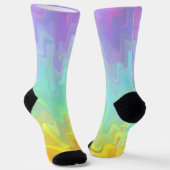 Chaussette Chaussettes à Dégradé Ondulé (Angulaire)