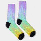 Chaussette Chaussettes à Dégradé Ondulé (Droite)