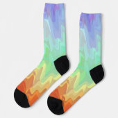 Chaussette Chaussettes à Dégradé Ondulé (Gauche)