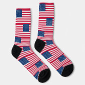 Chaussette Chaussettes à drapeau américain USA (Droite)