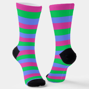 Chaussette Chaussettes à drapeau FIDE polysexuel