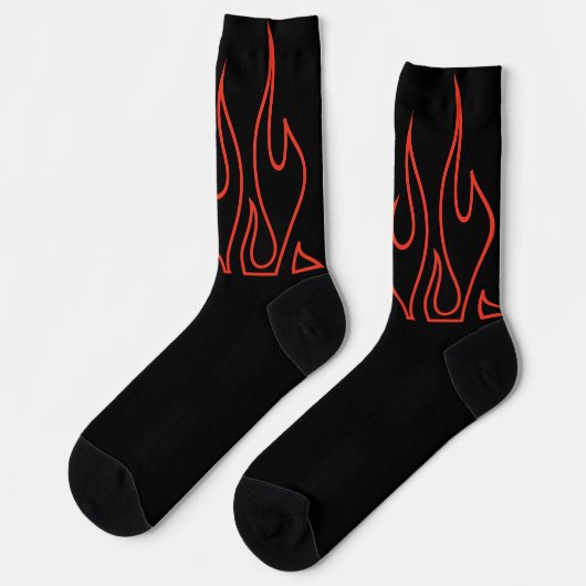 Chaussette Chaussettes à flamme (Gauche)