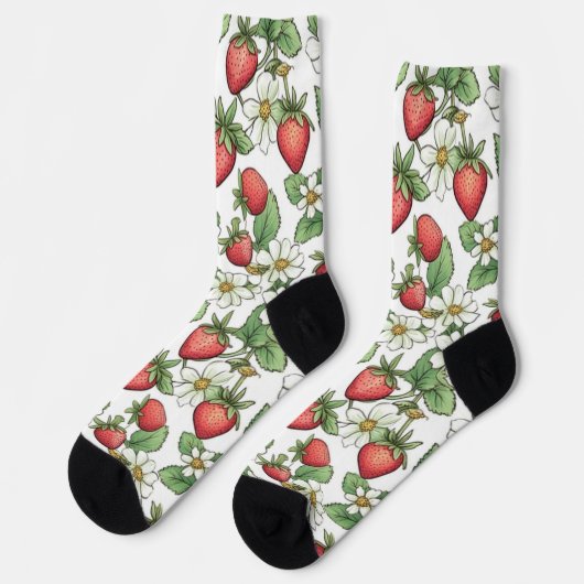 Chaussette Chaussettes à fraises (Gauche)