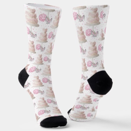 Chaussette Chaussettes à gâteau mariage #2 (Angulaire)