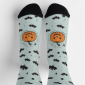 Chaussette Chaussettes à menthe du jour d'Halloween (Haut)