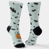 Chaussette Chaussettes à menthe du jour d'Halloween (Angulaire)