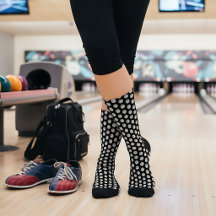 Chaussettes à motif de boule de bowling
