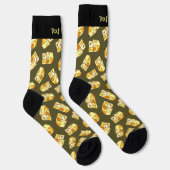 Chaussette Chaussettes à motif de console de jeu d'arcade hau (Droite)