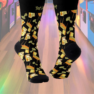 Chaussette Chaussettes à motif de jeux rétro