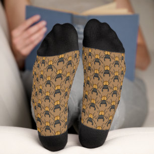 Chaussette Chaussettes à motif de lucane cerf-volant dessiné