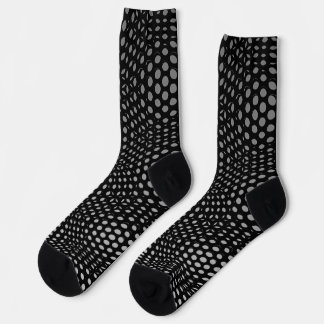 Chaussette Chaussettes à motif géométrique moderne à points n
