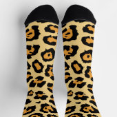 Chaussette chaussettes à motif jaguar (Haut)