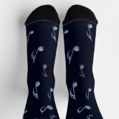 Chaussette Chaussettes à motif musical (Haut)
