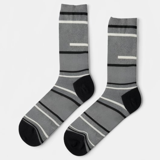Chaussette Chaussettes à motifs colorés tendance (Gauche)