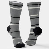Chaussette Chaussettes à motifs colorés tendance (Angulaire)