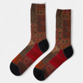 Chaussette Chaussettes à motifs colorés tendance (Gauche)