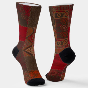 Chaussette Chaussettes à motifs colorés tendance