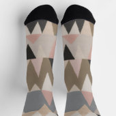 Chaussette Chaussettes à motifs colorés tendance (Haut)