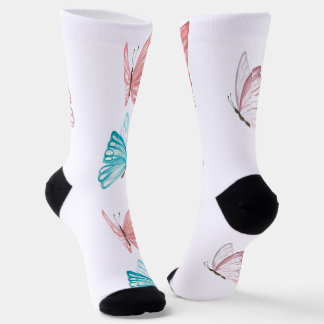 Chaussette Chaussettes à papillons
