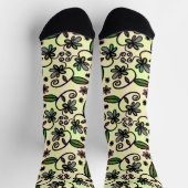 Chaussette chaussettes à pétales botaniques (Haut)