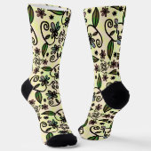 Chaussette chaussettes à pétales botaniques (Angulaire)