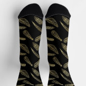 Chaussette chaussettes à plumes de canard (Haut)