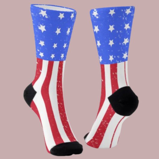 Chaussette Chaussettes à rayures AmeriChic