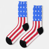 Chaussette Chaussettes à rayures AmeriChic (Gauche)
