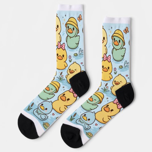 Chaussette chaussettes à thème canard (Gauche)