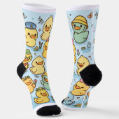 Chaussette chaussettes à thème canard (Angulaire)