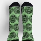 Chaussette Chaussettes à thème de golf de nouveauté personnal (Haut)