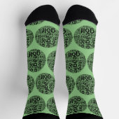 Chaussette Chaussettes à thème de golf personnalisables (Haut)