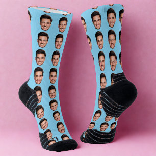 Chaussette Chaussettes à Visage Personnalisé