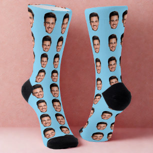 Chaussette Chaussettes à Visage Personnalisé