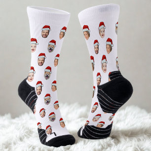 Chaussette Chaussettes à Visage Personnalisé, Chapeau de Père