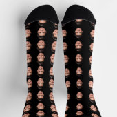 Chaussette Chaussettes à Visage Personnalisé, Photo Personnal (Haut)