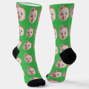Chaussette Chaussettes à Visage Personnalisé Photo Personnali