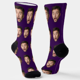 Chaussette Chaussettes à visage personnalisé Photo personnali