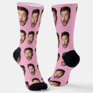 Chaussette Chaussettes à visage personnalisé Photo personnali