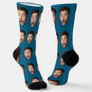 Chaussette Chaussettes à visage personnalisé Photo personnali