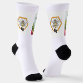 Chaussette Chaussettes abeille Evil Smile de Bob's Bees (Angulaire)